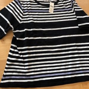 Striped top from Antropologie.